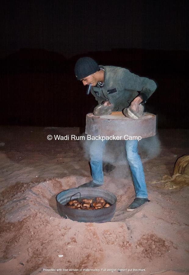 Wadi Rum Backpacker Camp Exterior foto