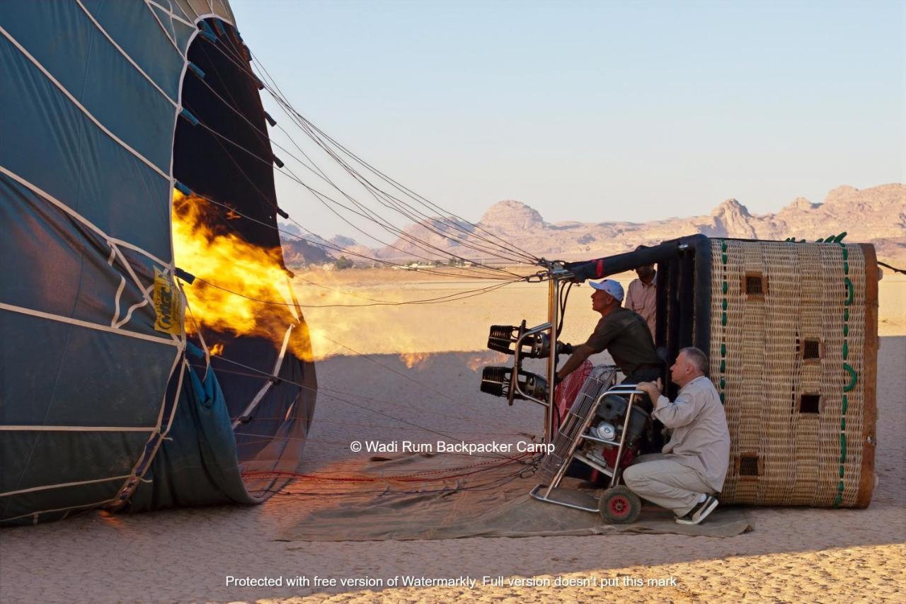 Wadi Rum Backpacker Camp Exterior foto